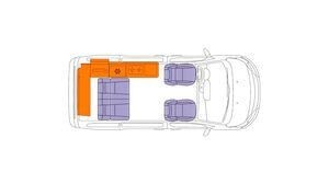 Citroen Spacetourer Holidays Camper mit Dusche und Toilette mieten bei Baldegger in Oberuzwil