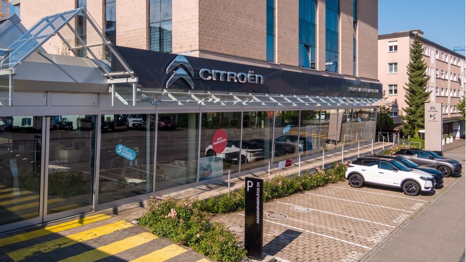 Citroen Empfang: Baldegger Oberuzwil ihr Citroen Profi in der Ostschweiz