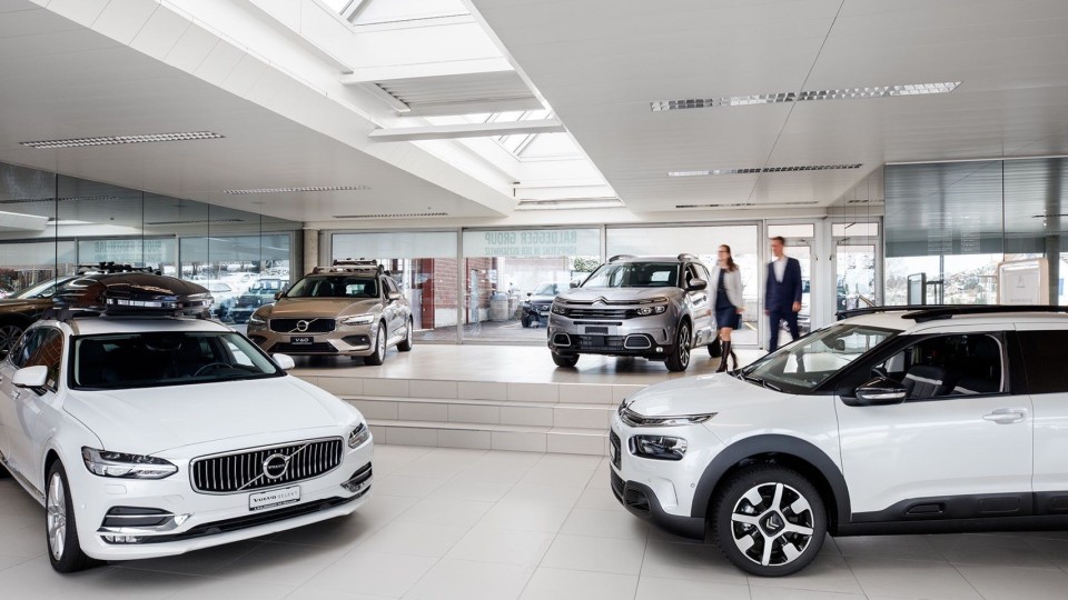 Citroen Showroom: Citroen und DS Neuwagen und Gebrauchtwagen bei Baldegger Oberuzwil