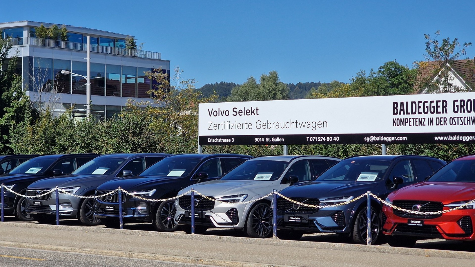 Grösstes Volvo Selekt Gebrauchtwagen Angebot bei der BALDEGGER GROUP