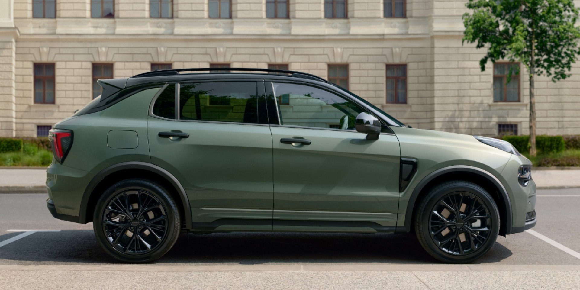 Lynk & Co 01 in Grün günstig leasen bei der BALDEGGER GROUP.