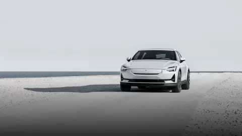 Polestar 2 in Weiss günstig leasen bei Baldegger in St. Gallen