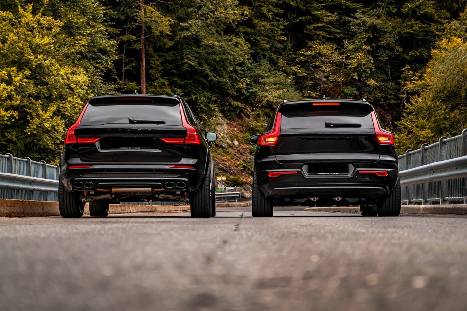 Volvo XC40 und Volvo XC60 Power Brothers mit HEICO Sportiv Tuning jetzt probefahren