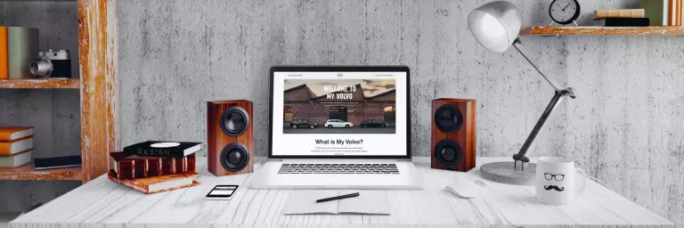 Volvo Support Webseite