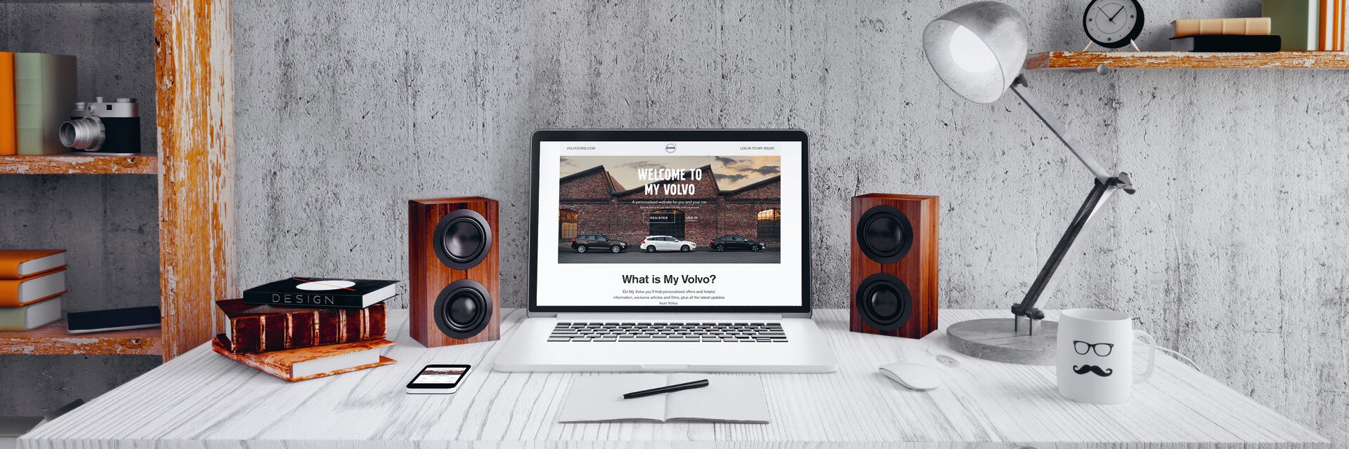 Volvo Support Webseite