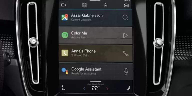 Google Connectivity vom Volvo EC40 jetzt bei Baldegger in St. Gallen, Wil und Oberuzwil