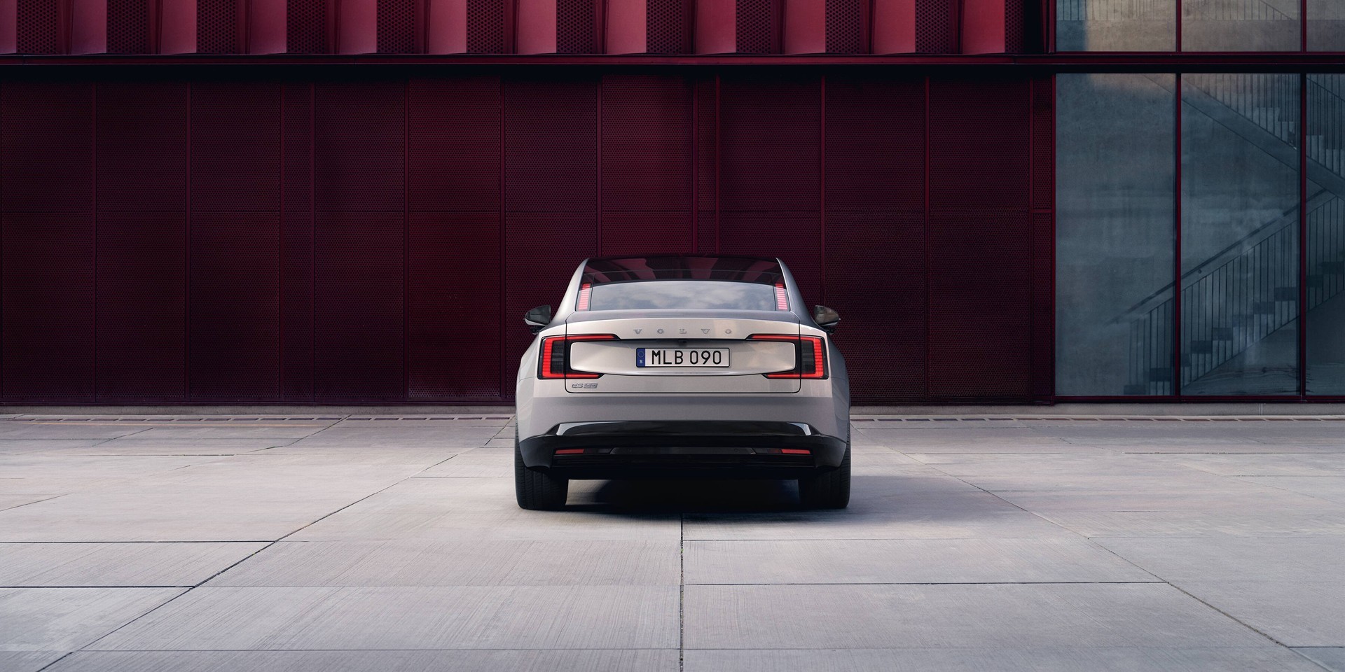 Volvo ES90 in Aurora Silver günstig leasen