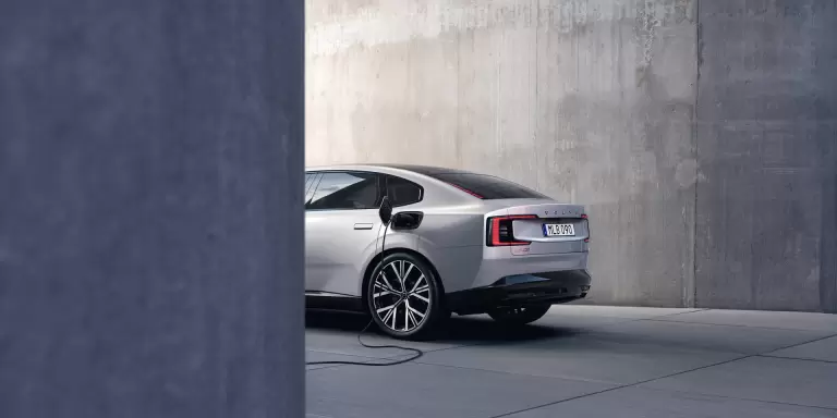 Volvo ES90 vollelektrische Reichweite bei Probefahrt testen