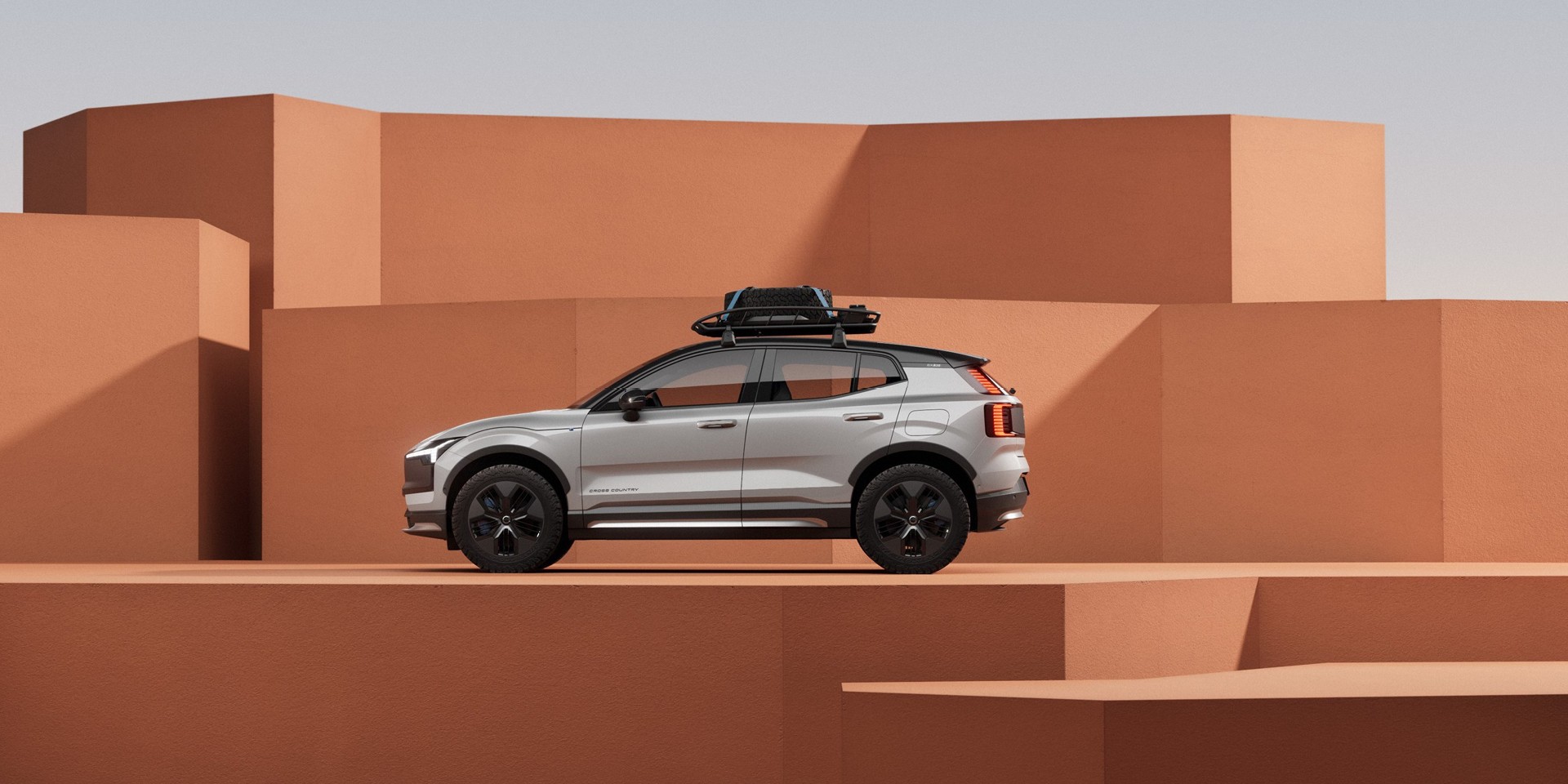 Volvo EX30 Cross Country - die Abenteuer Variante des vollelektrischen SUVs bei der BALDEGGER GROUP günstig leasen