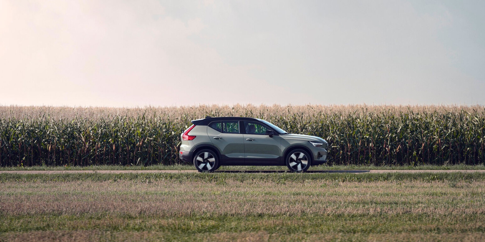 Volvo EX40 Neuwagen in Sage Green bei Baldegger St. Gallen