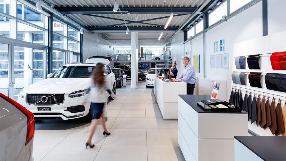 Volvo Werkstattannahme bei Baldegger in St. Gallen