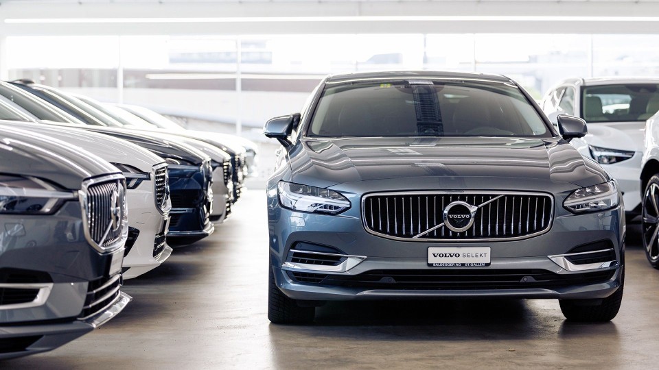 Einblicke Showroom der Baldegger Group ihrem Volvo Partner aus der Ostschweiz